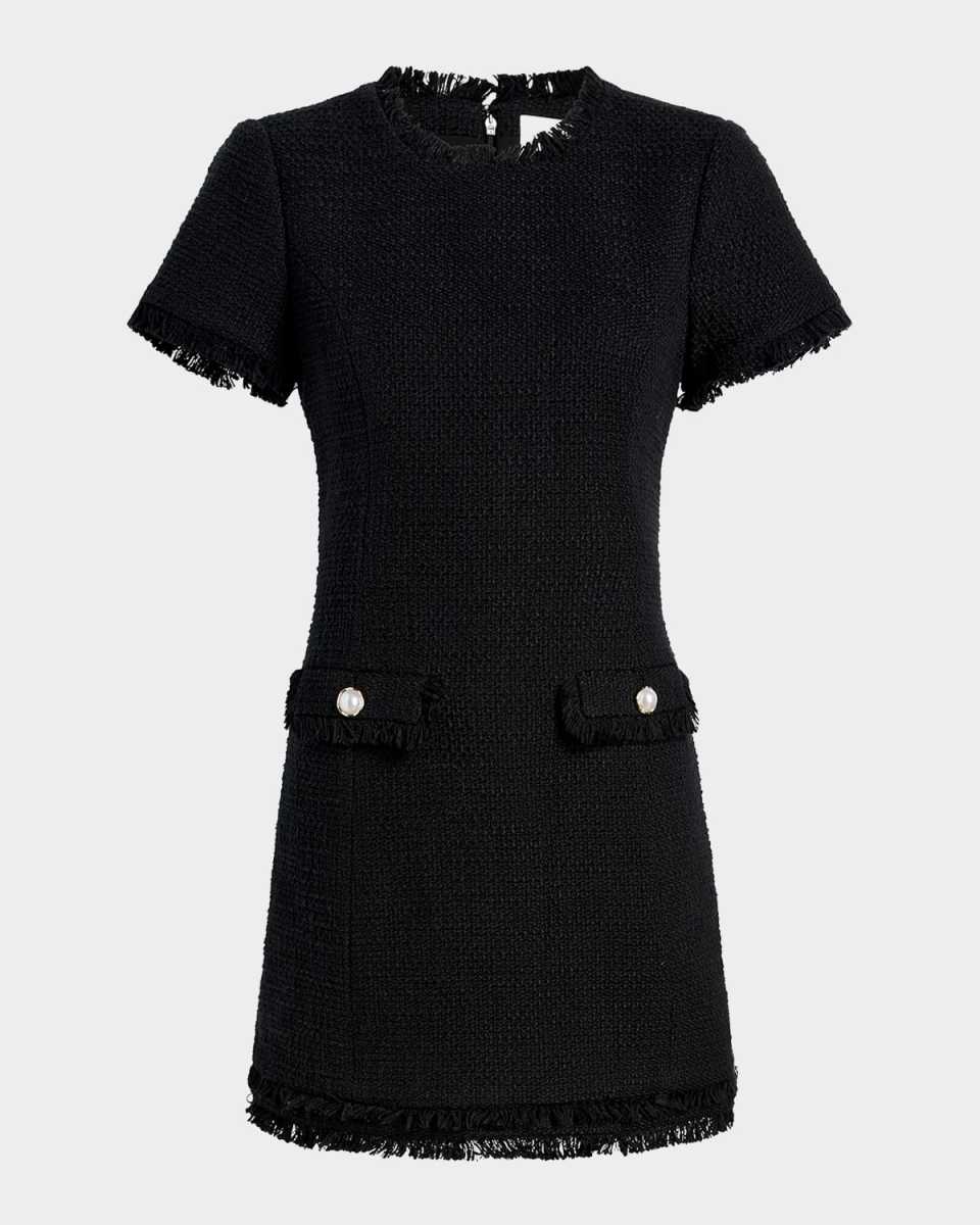 Brandi Tweed Mini Shift Dress